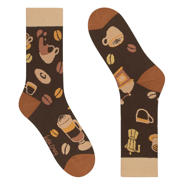 kylie crazy Calcetines originales de algodón CAFÉ Solo hoy