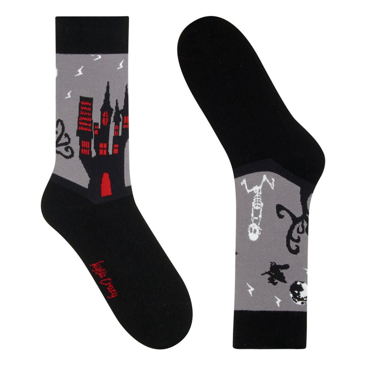 kylie crazy Calcetines divertidos de algodón CASTILLO HALLOWEEN Promoción trimestral