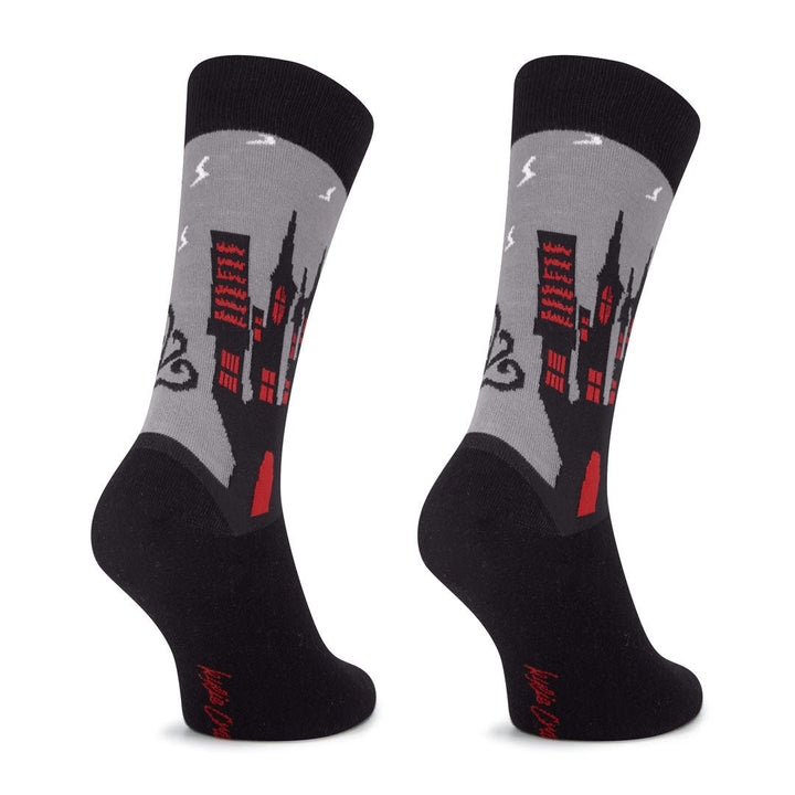 kylie crazy Calcetines divertidos de algodón CASTILLO HALLOWEEN Promoción trimestral