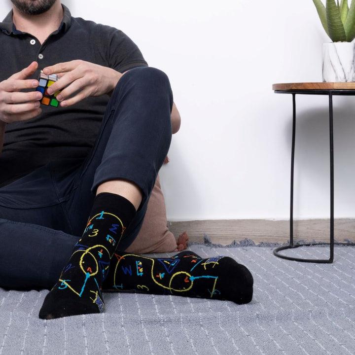kylie crazy Calcetines originales de algodón MATEMÁTICAS Solo queda un día