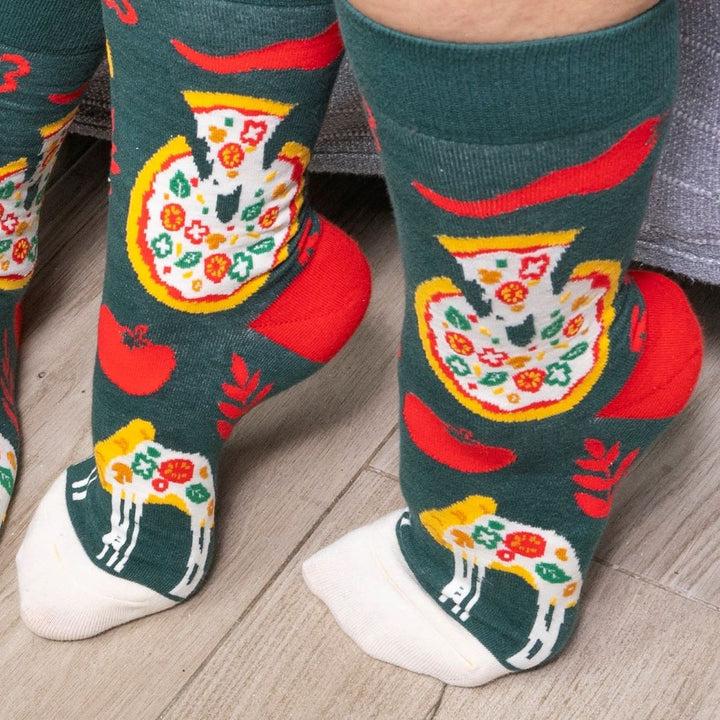 kylie crazy Calcetines alegres de algodón PIZZA Precios de Black Friday