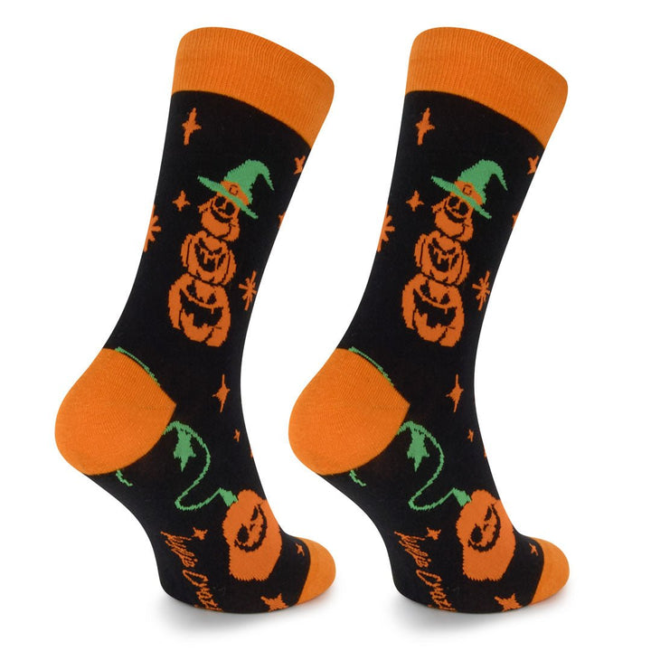 kylie crazy Calcetines divertidos de algodón CALABAZAS HALLOWEEN En oferta
