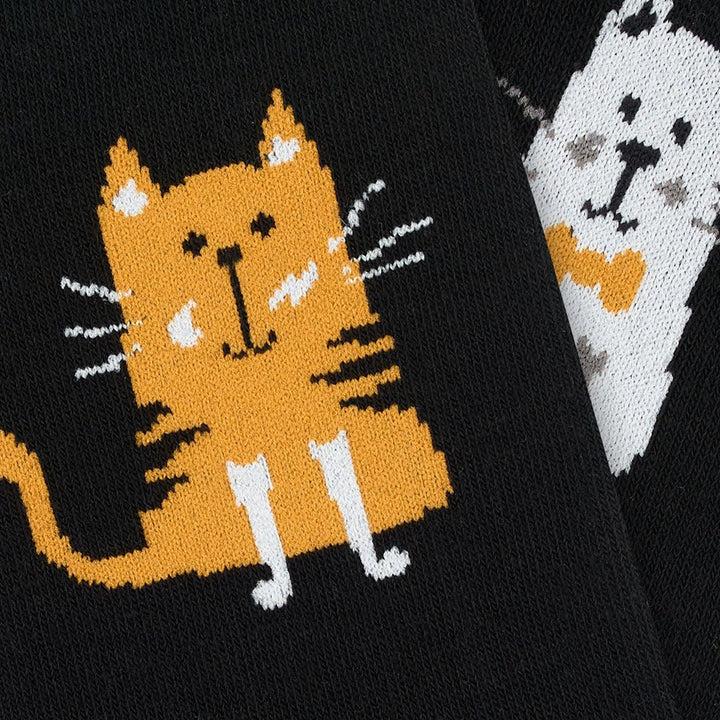 kylie crazy Calcetines divertidos de algodón GATO ESMERALDA Última moda