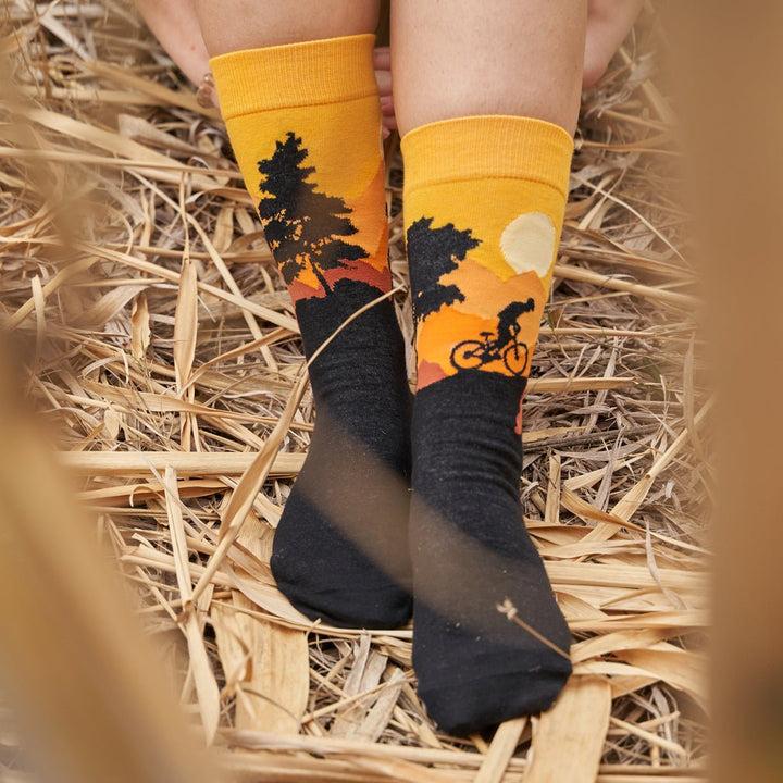 kylie crazy Calcetines desiguales "sin costuras" MOUNTAIN BIKE Ofertas especiales