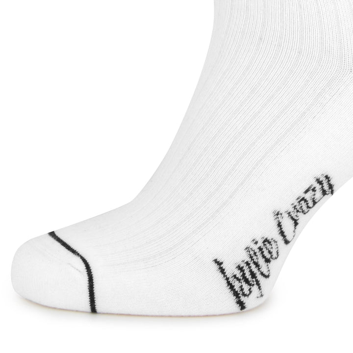 kylie crazy Calcetines blancos de algodón con acolchado PIES DELICADOS Rebajas de fin de temporada