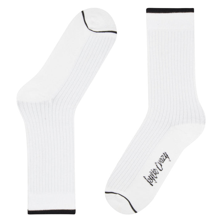 kylie crazy Calcetines blancos de algodón con acolchado PIES DELICADOS Rebajas de fin de temporada