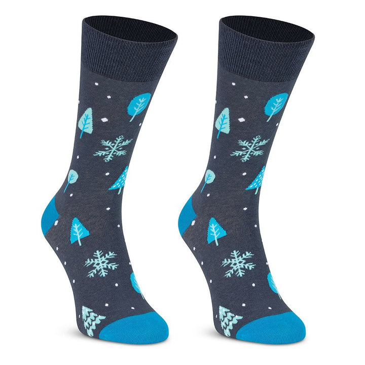 kylie crazy Calcetines originales de algodón BOSQUE INVIERNO