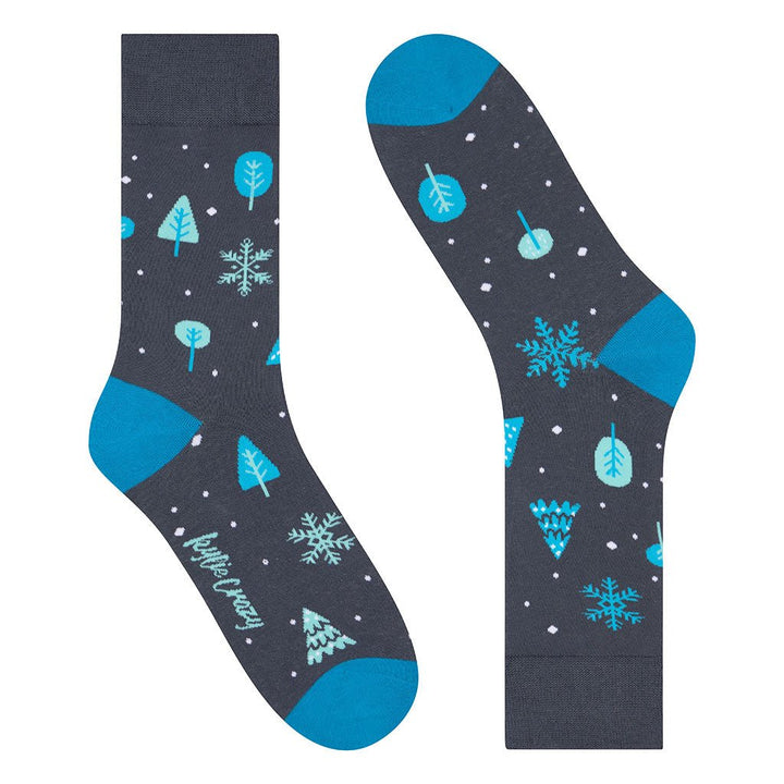 kylie crazy Calcetines originales de algodón BOSQUE INVIERNO Ofertas