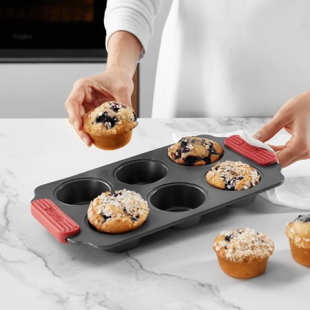 lékué Molde muffins antiadherente 6 cav Descuento