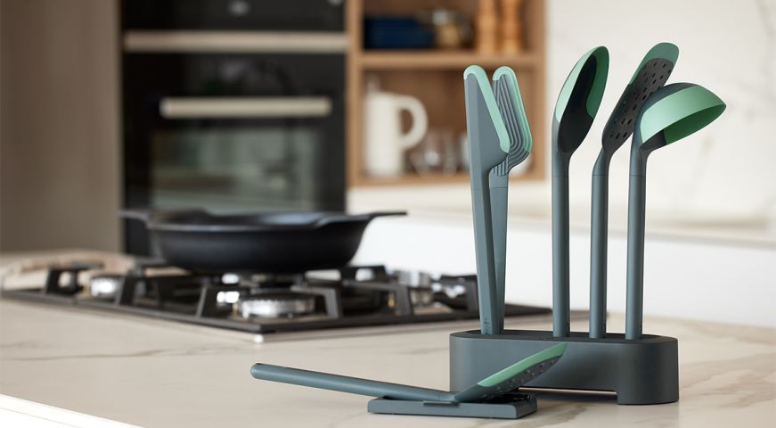lékué Set de 5 utensilios de cocina anti-rayaduras Envío internacional gratuito