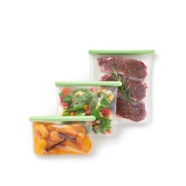 lékué Set de 3 bolsas reutilizables planas En oferta