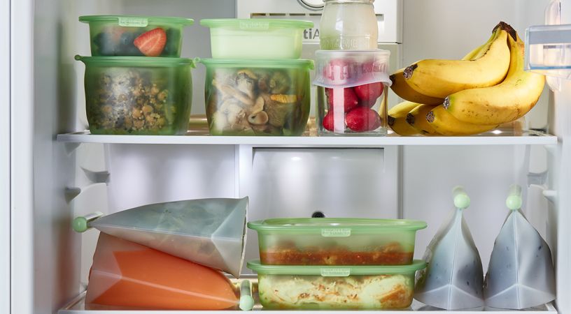 lékué Kit de 3 recipientes reutilizables de silicona Rebajas baratas