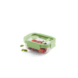 lékué Recipiente hermético 100% de vidrio 370 ml rectangular Rebajas online