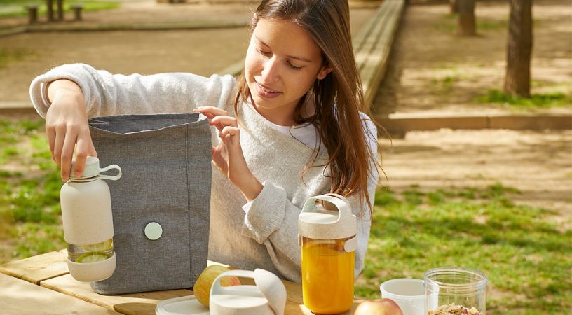 lékué Lunchbag To Go Organic Limitado a 3 días