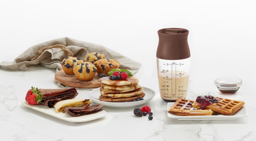 lékué Coctelera para Crêpes y Pancakes Descuento por venta flash
