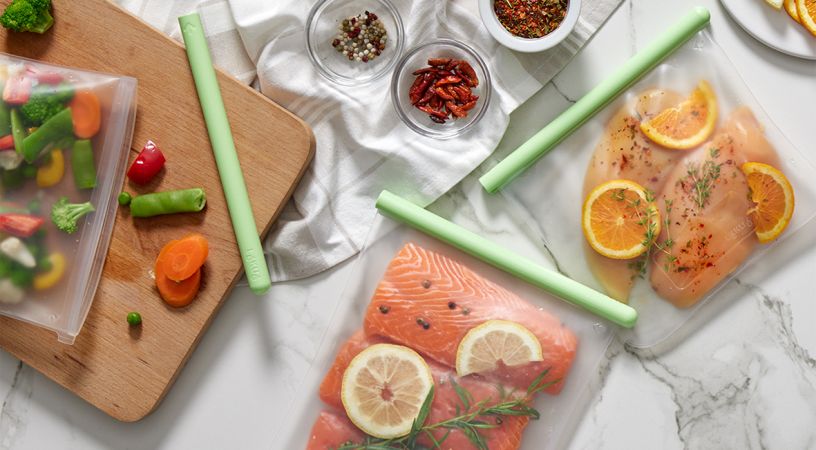 lékué Bolsa reutilizable plana M Oferta especial de fábrica