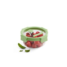 lékué Recipiente hermético 100% de vidrio 650 ml redondo Superdescuento