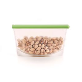 lékué Bolsa reutilizable de silicona 0 5 L Ahorra y exporta