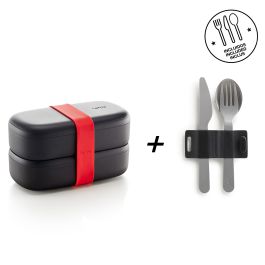 lékué LunchBox To Go + Basics To Go Última moda