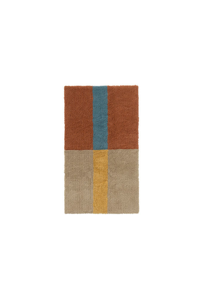 lorena canals Alfombra De Lana Chroma Cinnamon