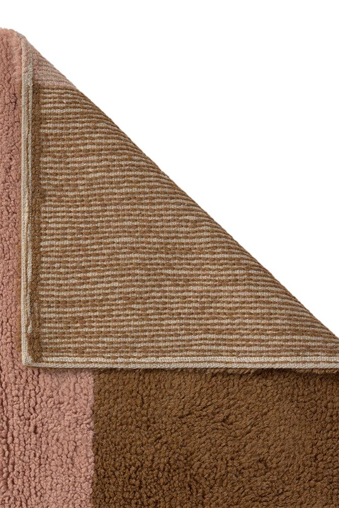 lorena canals Alfombra De Lana Chroma Spiced Coral Ofertas de temporada