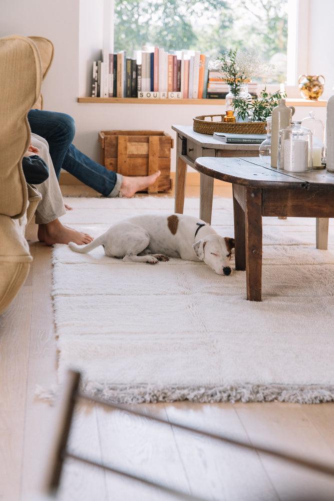 lorena canals ALFOMBRA WOOLABLE STEPPE - SHEEP WHITE Rebajas de fin de temporada