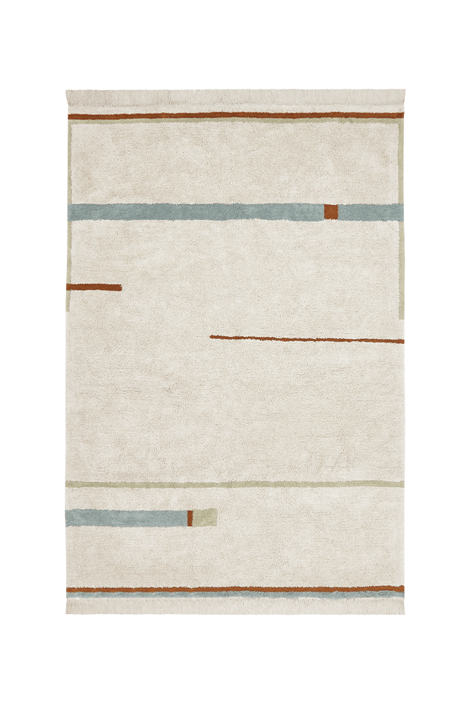 lorena canals ALFOMBRA LAVABLE LANES VINTAGE BLUE 2025