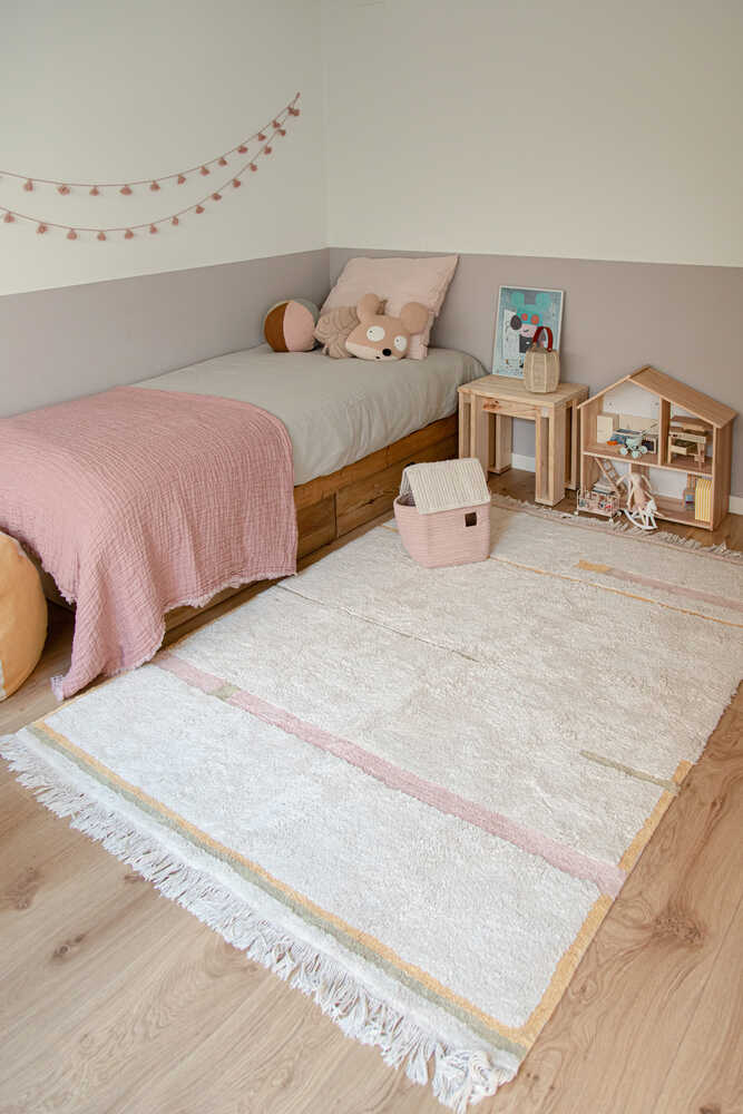 lorena canals ALFOMBRA LAVABLE LANES VINTAGE NUDE Rebajas baratas