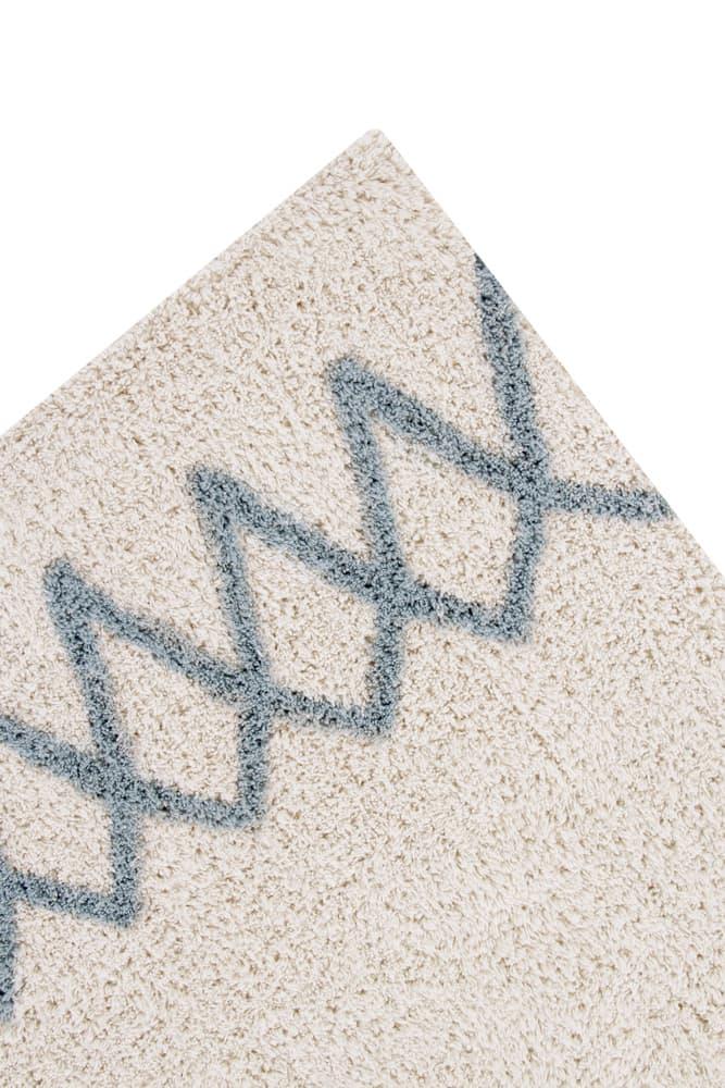 lorena canals ALFOMBRA LAVABLE ATLAS NATURAL/VINTAGE BLUE Tienda