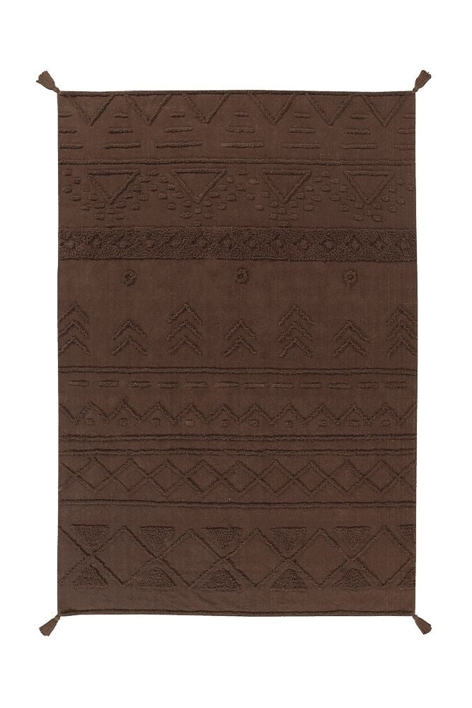 lorena canals ALFOMBRA LAVABLE TRIBU SOIL BROWN
