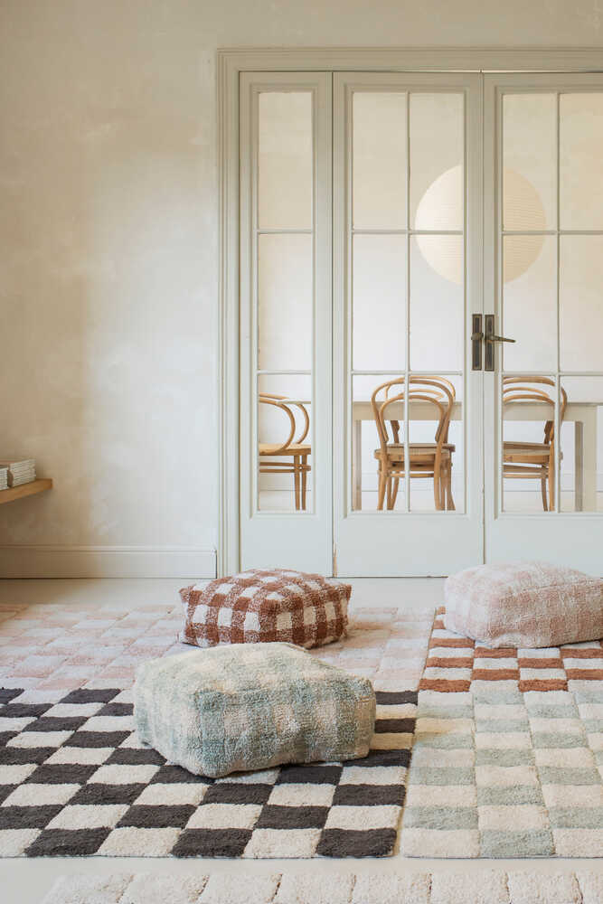 lorena canals Alfombra Lavable Kitchen Tiles Rose Última moda