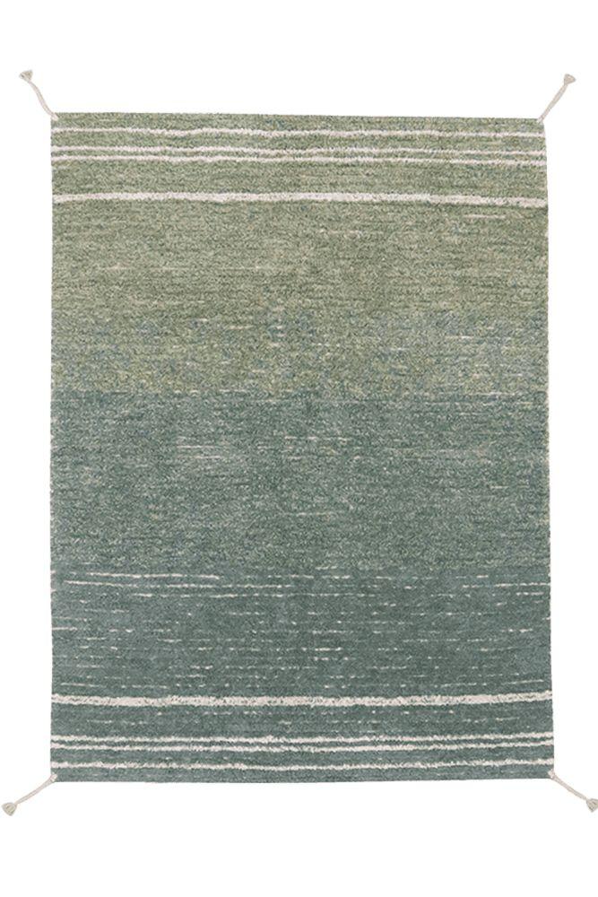 lorena canals ALFOMBRA LAVABLE REVERSIBLE TWIN VINTAGE BLUE