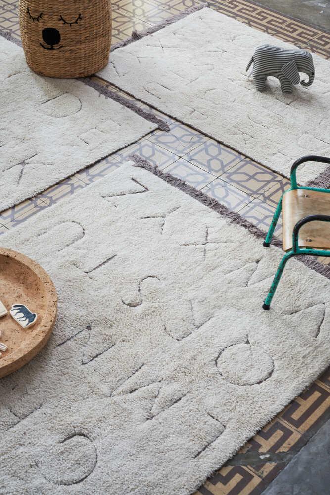 lorena canals ALFOMBRA LAVABLE RUGCYCLED ABC Ofertas