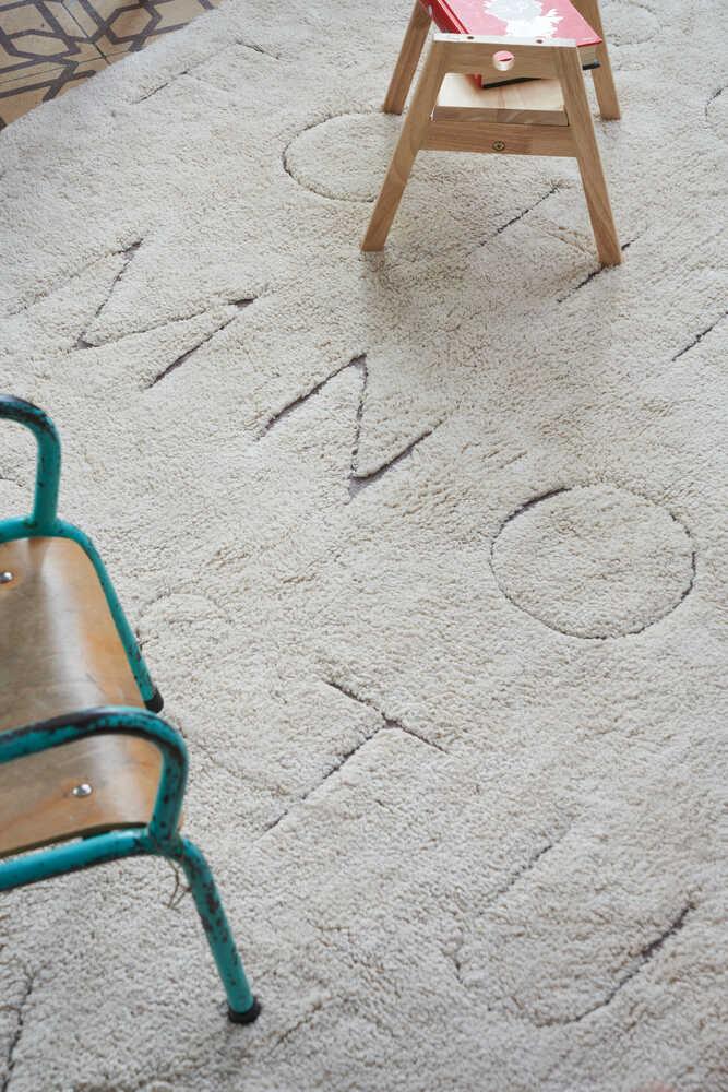 lorena canals ALFOMBRA LAVABLE RUGCYCLED ABC Ofertas