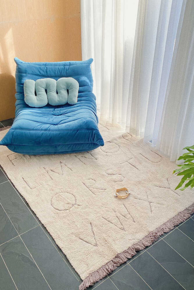 lorena canals ALFOMBRA LAVABLE RUGCYCLED ABC Ofertas