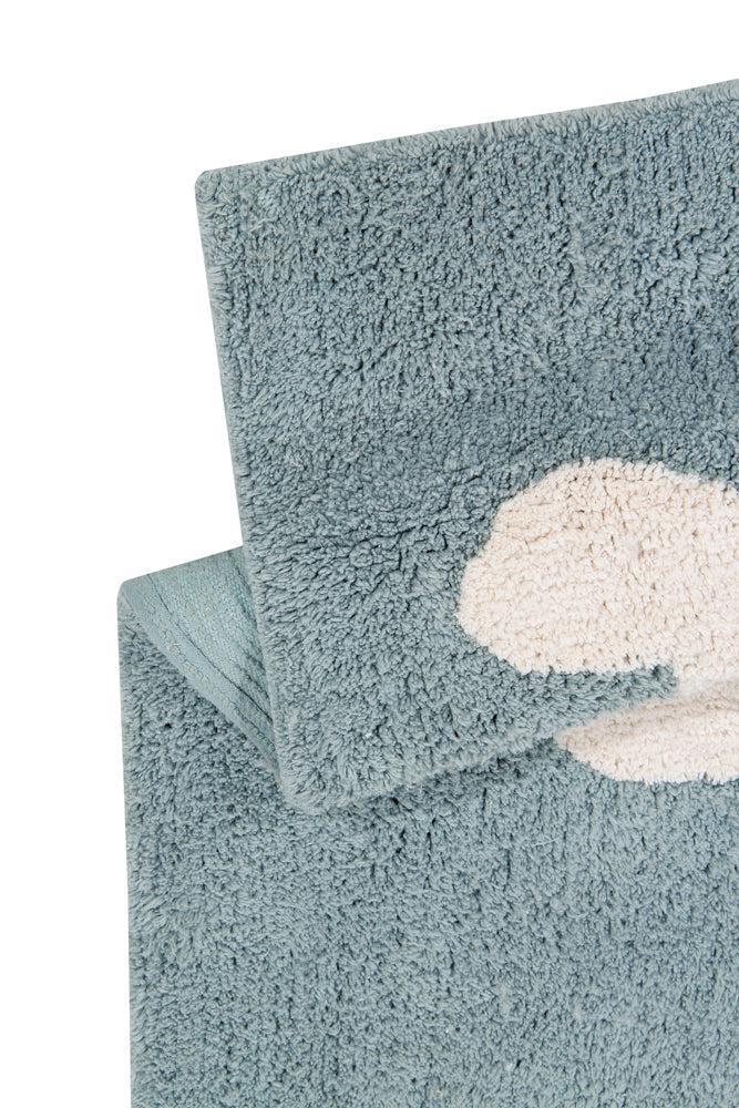 lorena canals ALFOMBRA LAVABLE CLOUDS VINTAGE BLUE Descuento