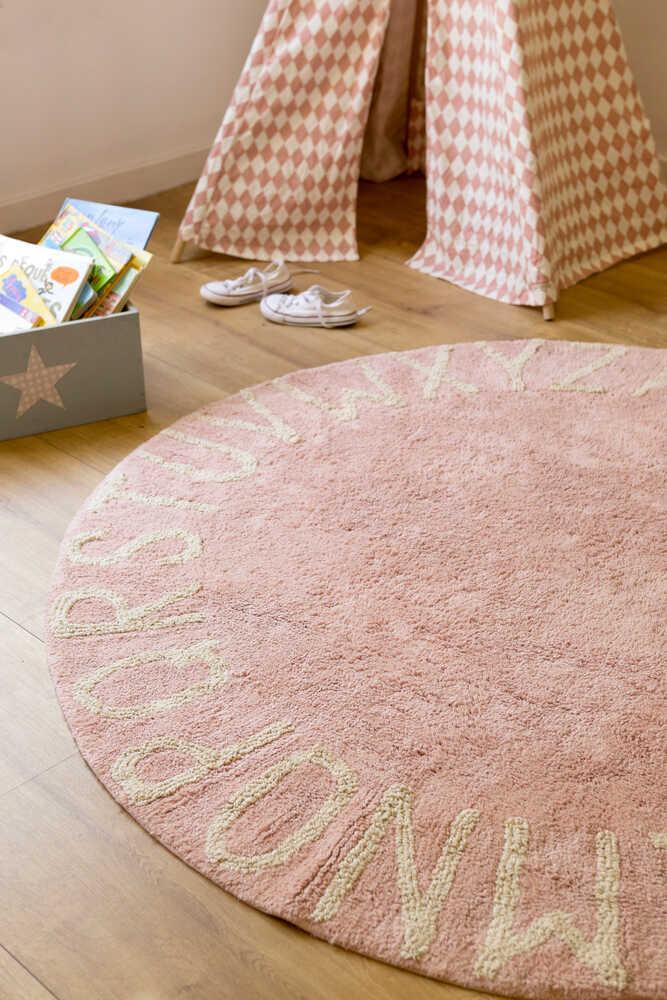 lorena canals ALFOMBRA LAVABLE ABC NATURAL VINTAGE NUDE Envío gratis