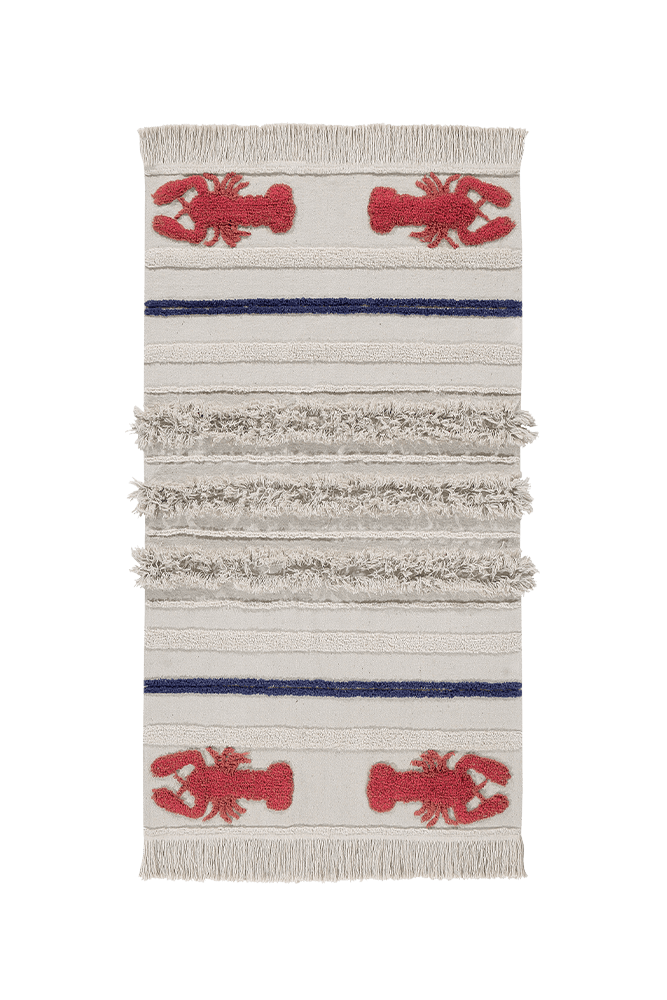 lorena canals ALFOMBRA LAVABLE MINI LOBSTER