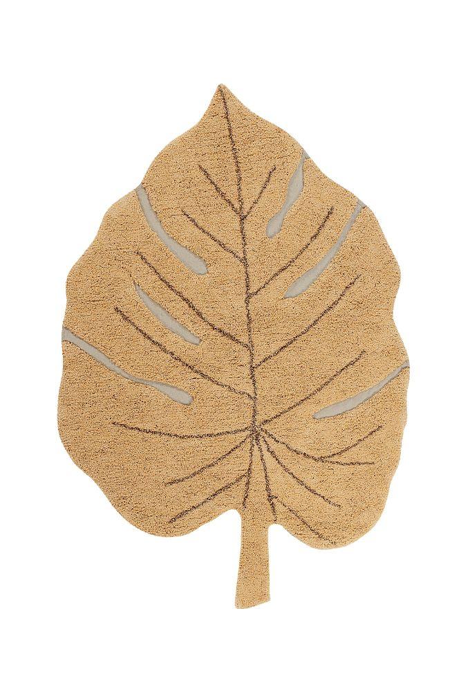 lorena canals ALFOMBRA LAVABLE MONSTERA HONEY