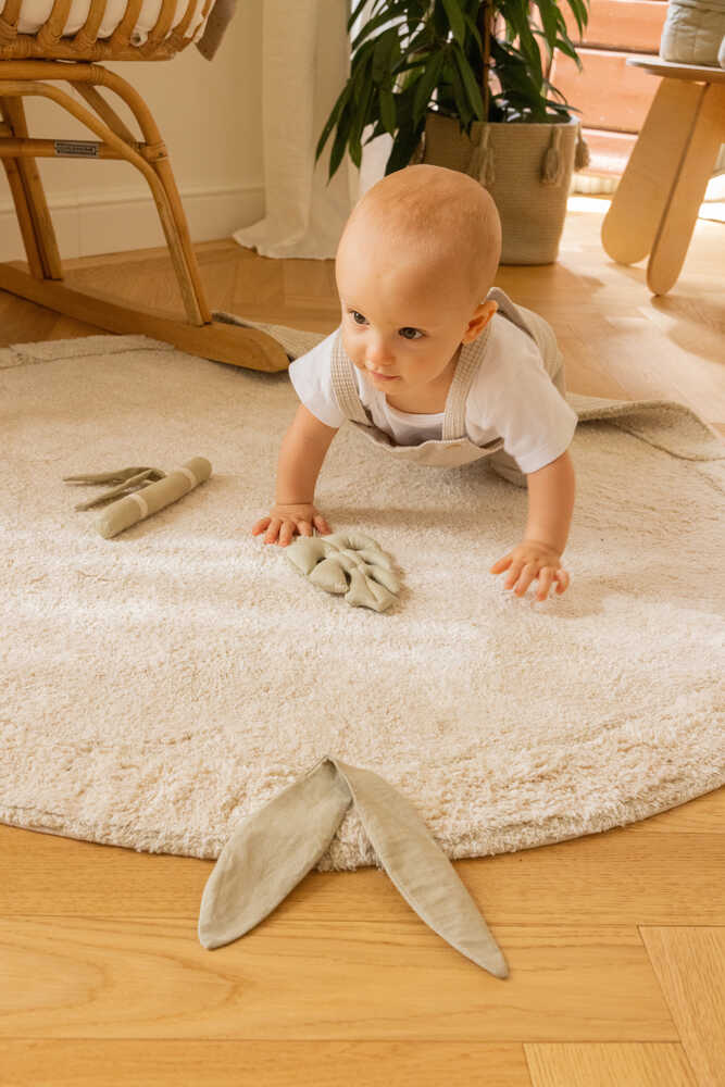 lorena canals Alfombra lavable sensorial Bamboo Leaf Outlet