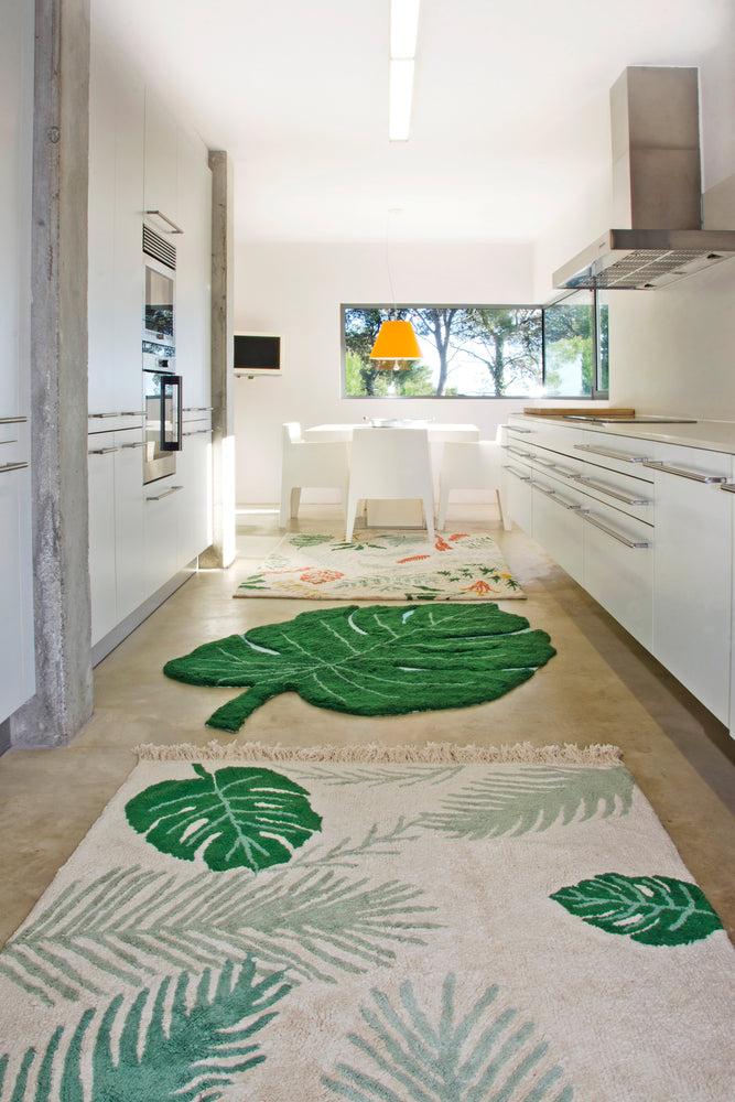 lorena canals ALFOMBRA LAVABLE TROPICAL GREEN Rebajas baratas