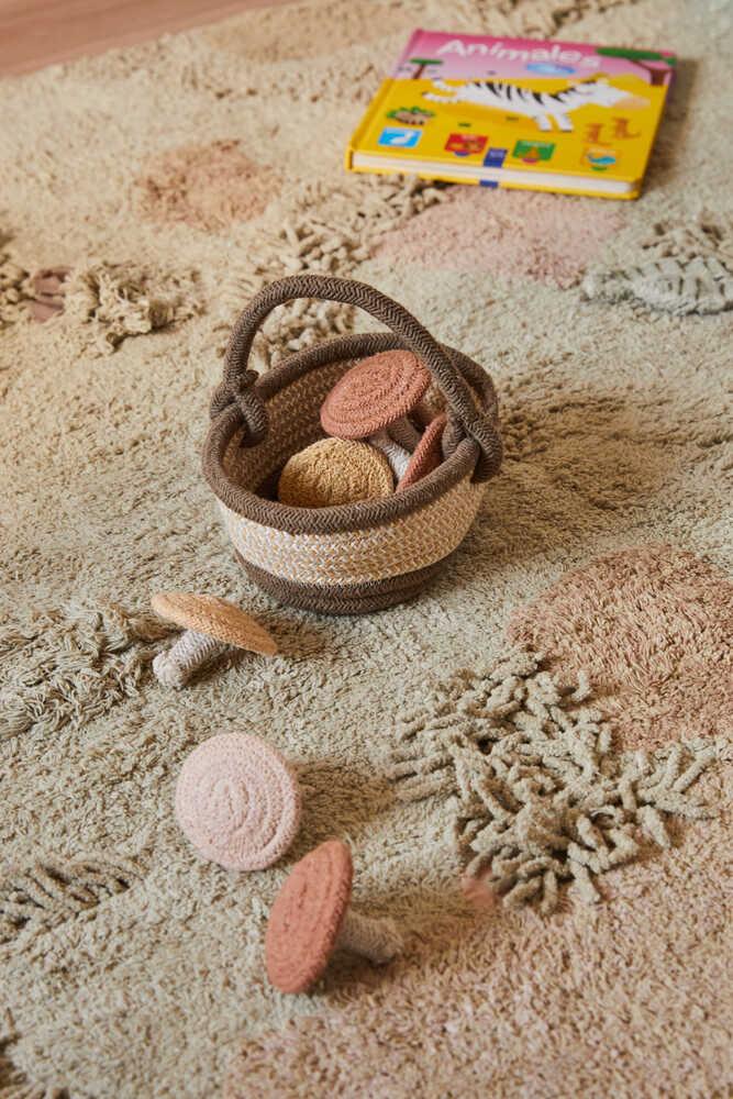 lorena canals ALFOMBRA DE JUEGO LAVABLE MUSHROOM FOREST Descuento