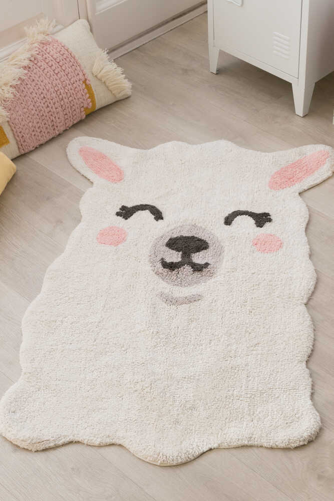 lorena canals ALFOMBRA LAVABLE SMILE LIKE A LLAMA Tienda