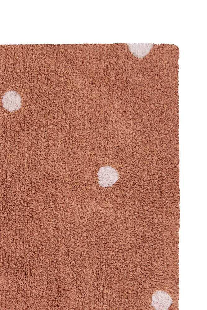 lorena canals ALFOMBRA LAVABLE MINI DOT CHESTNUT Envío gratis