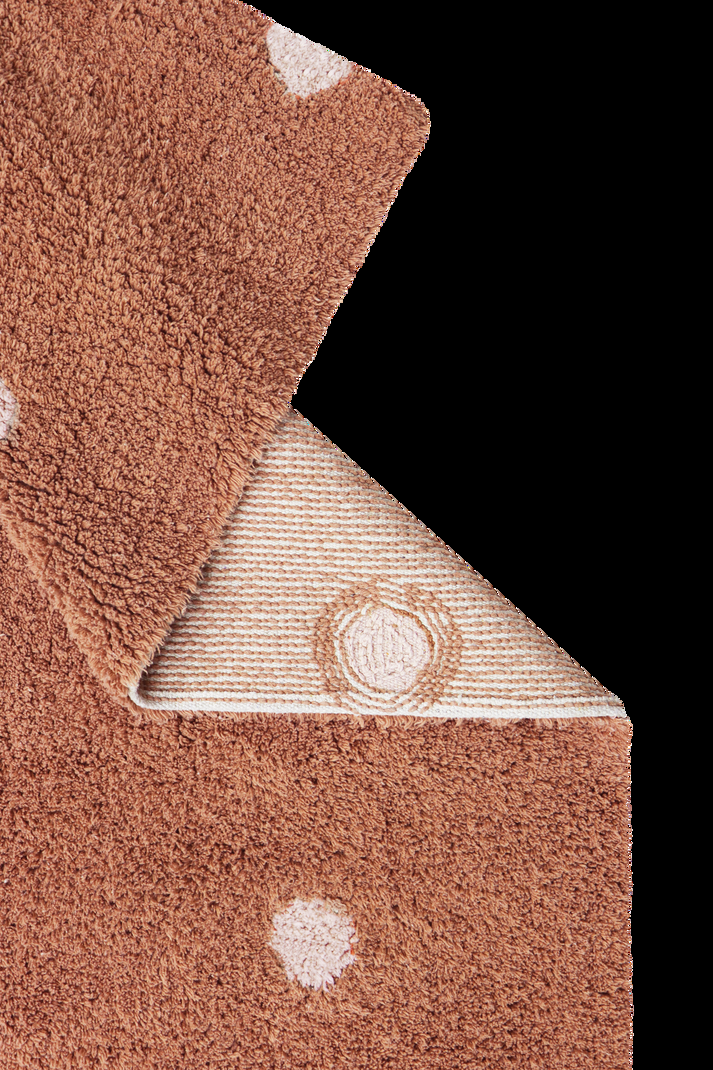 lorena canals ALFOMBRA LAVABLE MINI DOT CHESTNUT Envío gratis