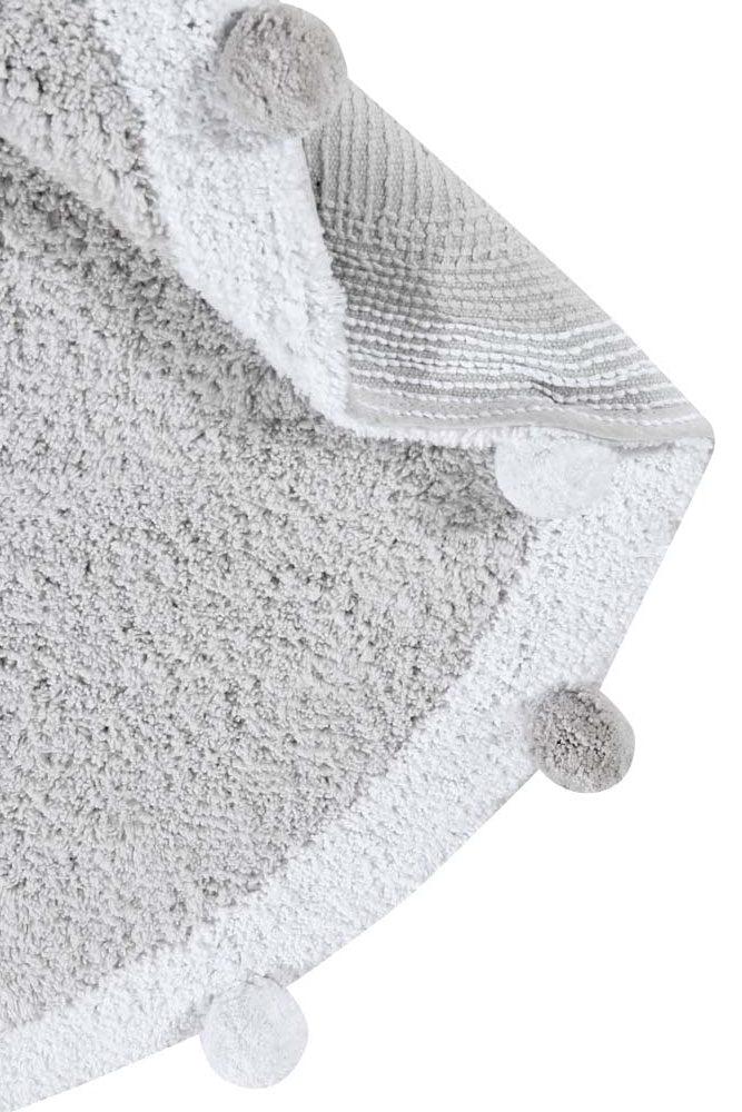 lorena canals ALFOMBRA LAVABLE BUBBLY LIGHT GREY - WHITE Oferta especial