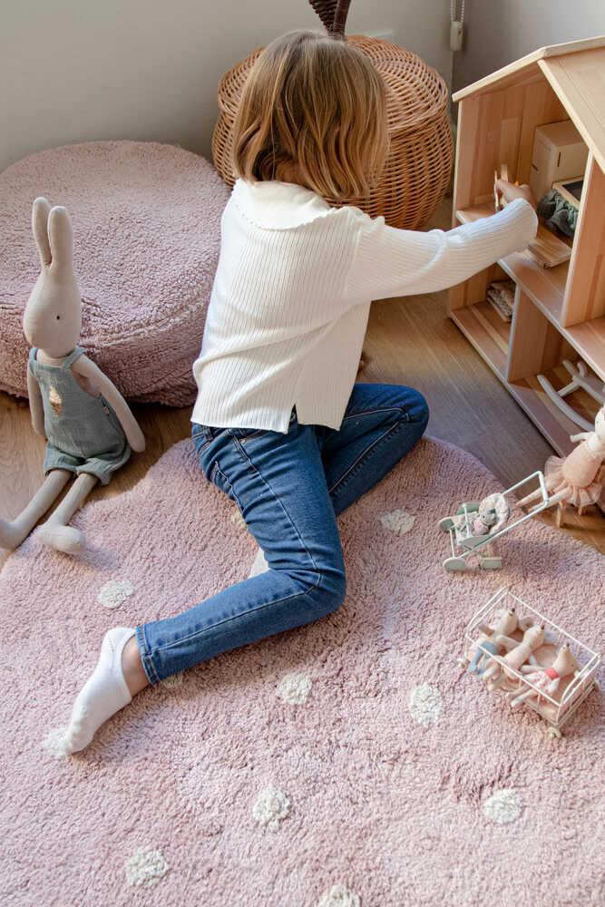 lorena canals ALFOMBRA LAVABLE LITTLE BISCUIT PINK Ahorra y exporta