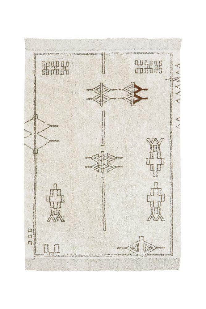 lorena canals ALFOMBRA LAVABLE NOMAD KERMAN NATURAL