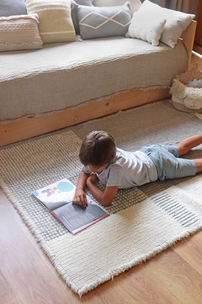 lorena canals ALFOMBRA WOOLABLE KAIA SMOKE BLUE Los más vendidos