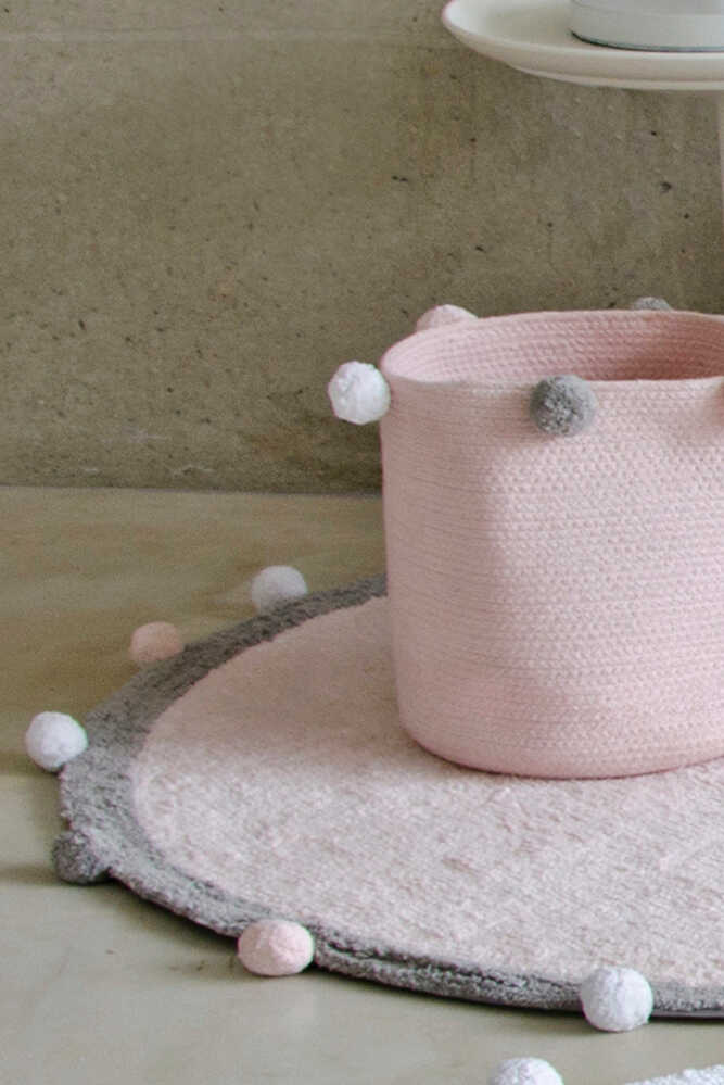 lorena canals ALFOMBRA LAVABLE BUBBLY SOFT PINK - GREY COMPRAR AHORA